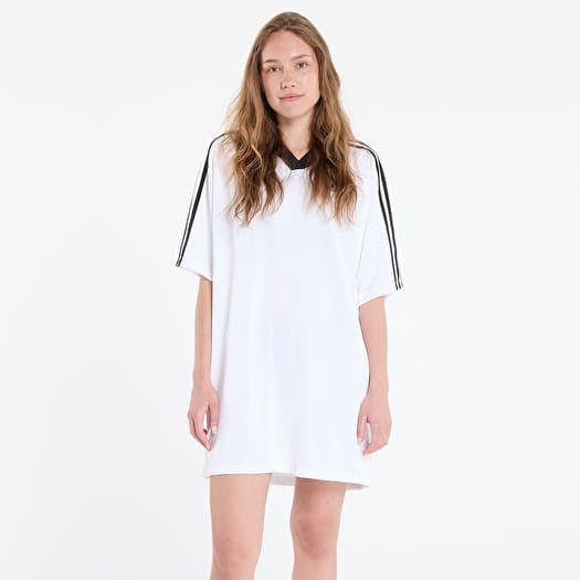 adidas Adicolor Football Jacquard Oversize Dress White/ Black