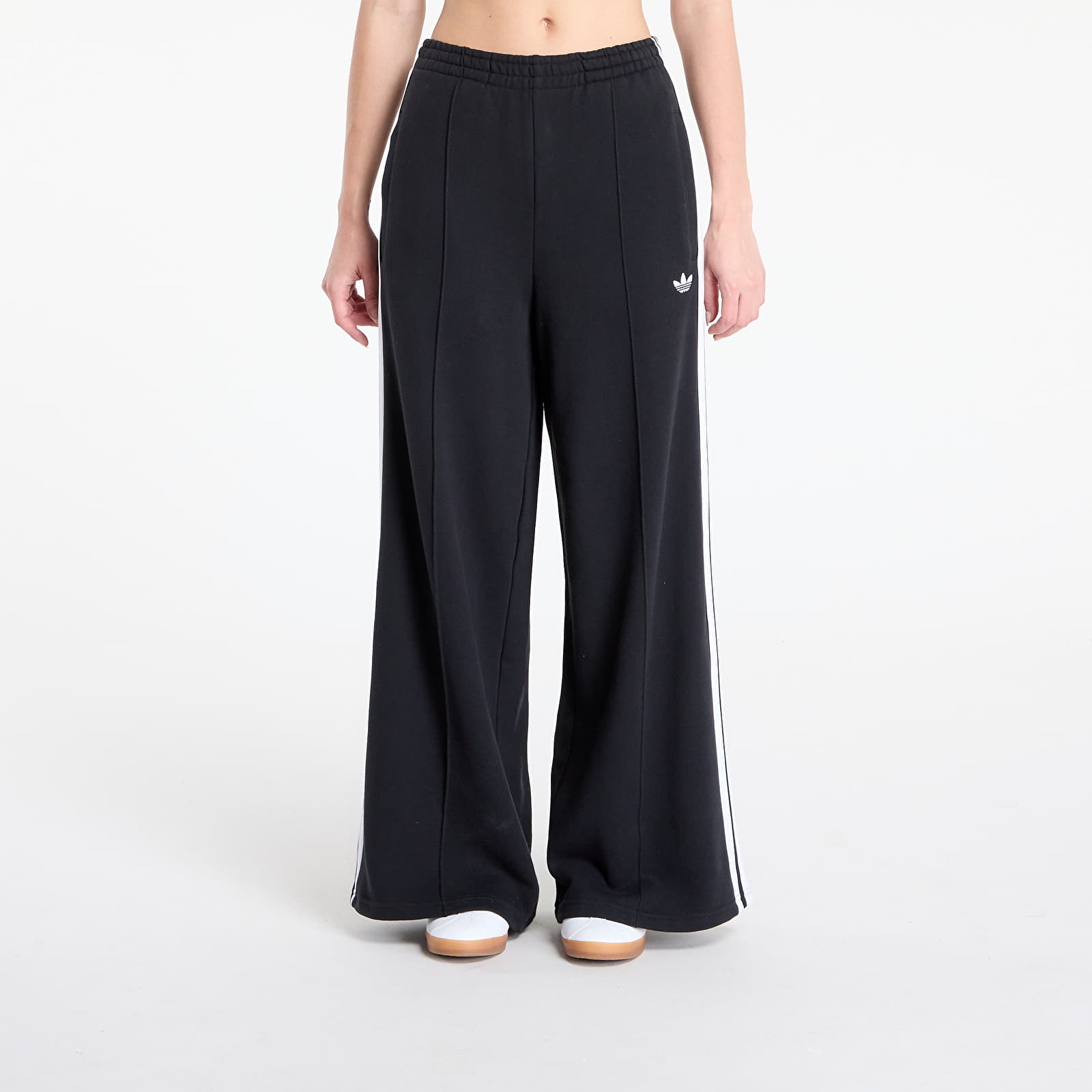 Jogger Pants adidas 3S Wide Sweatpt Black/ White