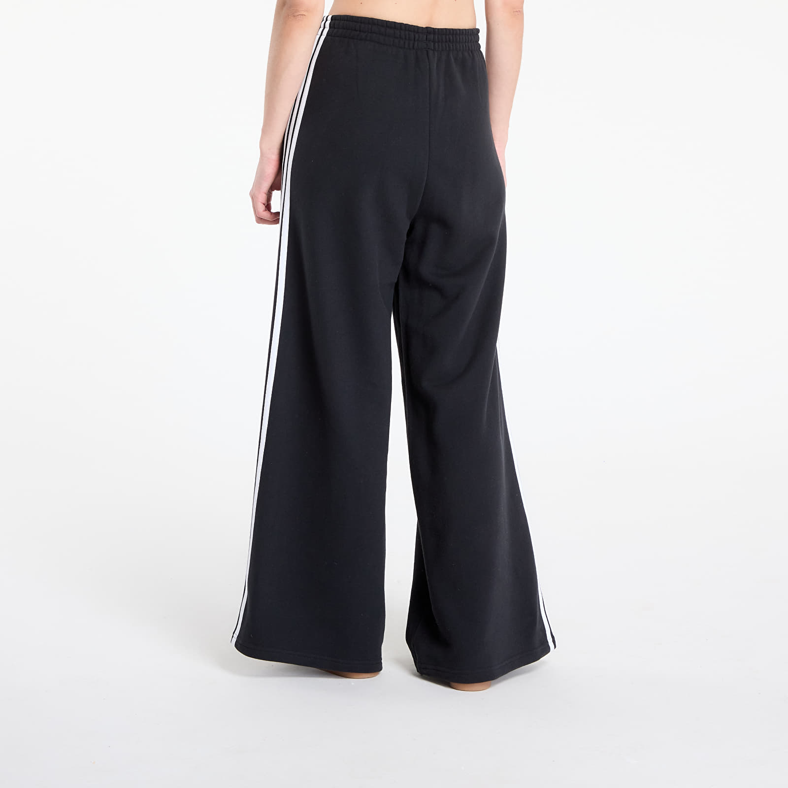 Jogger Pants adidas 3S Wide Sweatpt Black/ White