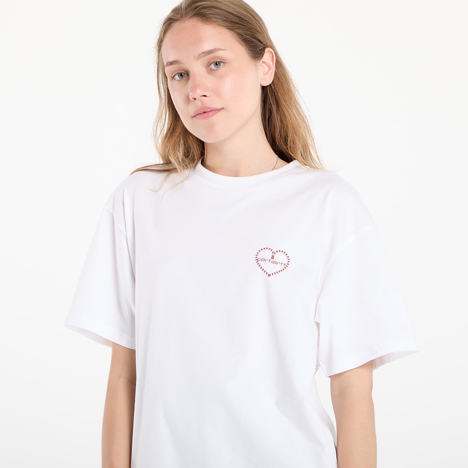 Men's T-shirts Carhartt WIP S/S Furoshiki T-Shirt White/ Red