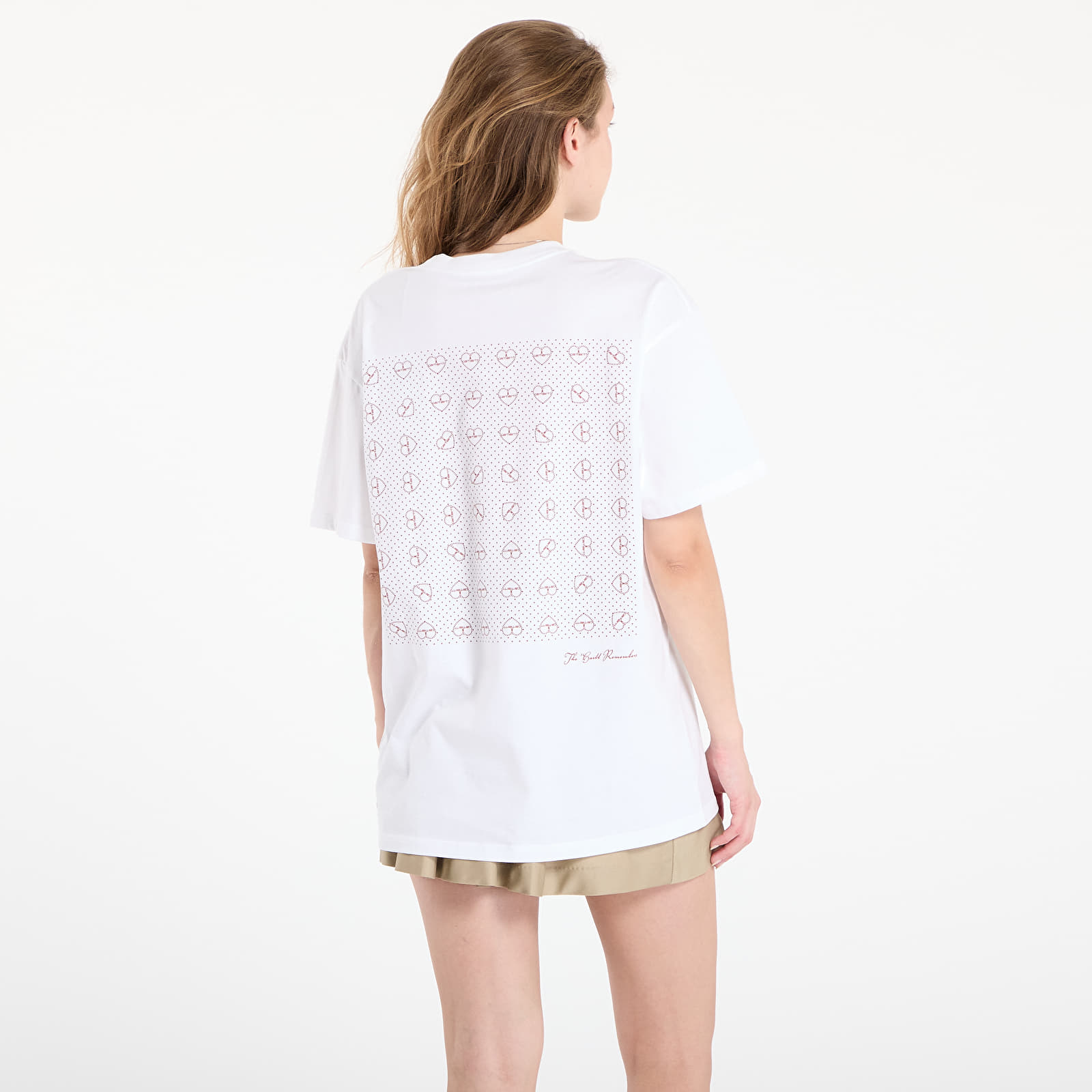 Men's T-shirts Carhartt WIP S/S Furoshiki T-Shirt White/ Red