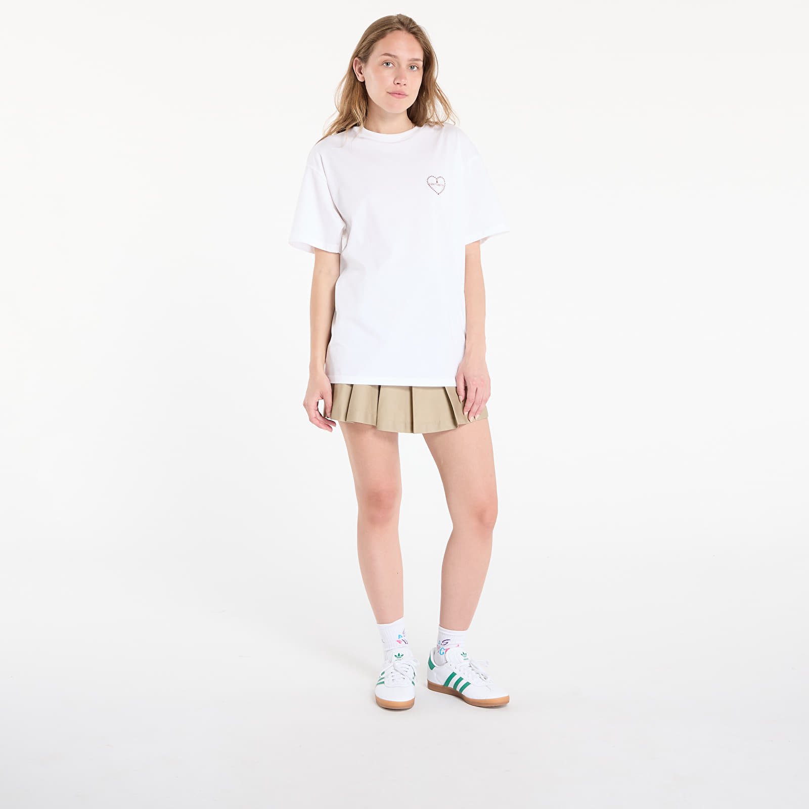 Men's T-shirts Carhartt WIP S/S Furoshiki T-Shirt White/ Red