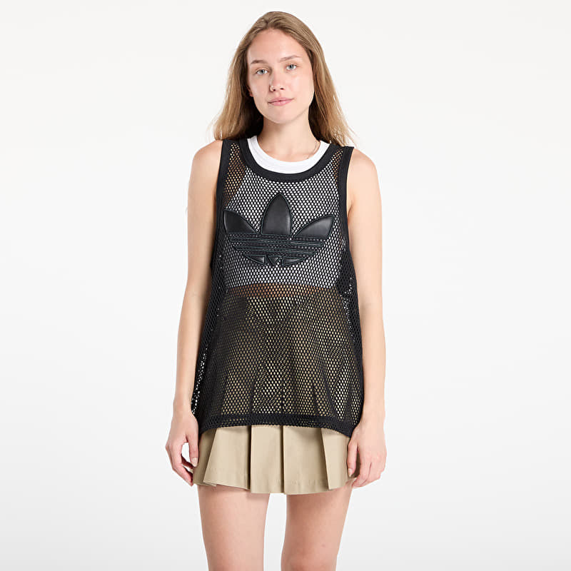 adidas x Jeremy Scott Mesh Tank Top UNISEX Black | Footshop