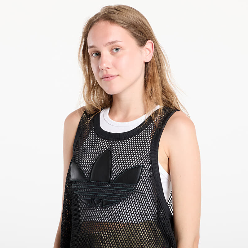 adidas x Jeremy Scott Mesh Tank Top UNISEX Black | Footshop