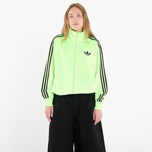 adidas Adicolor Classic Firebird Loose Track Top Signal Green/ Black