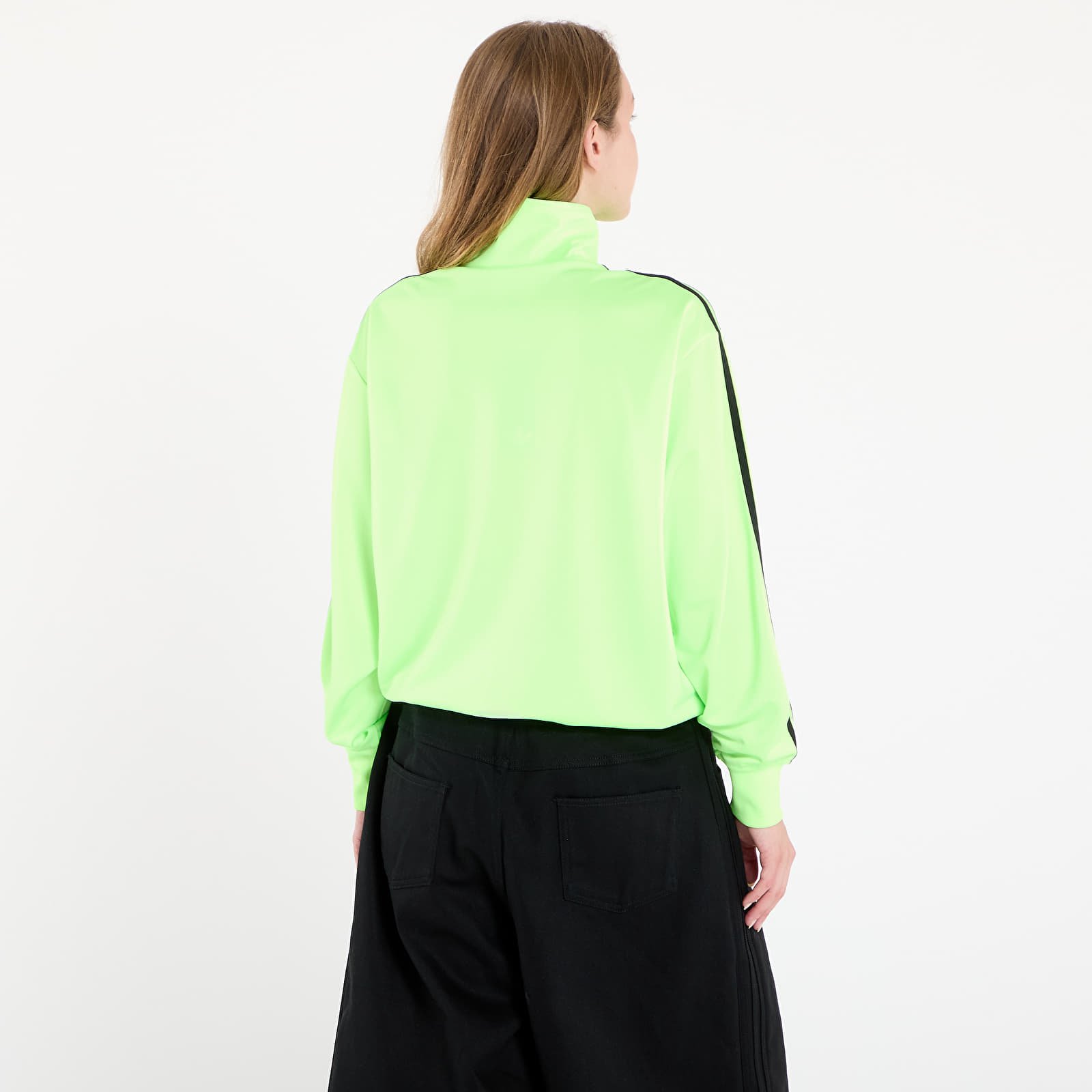 Felpe adidas Adicolor Classic Firebird Loose Track Top Signal Green/ Black