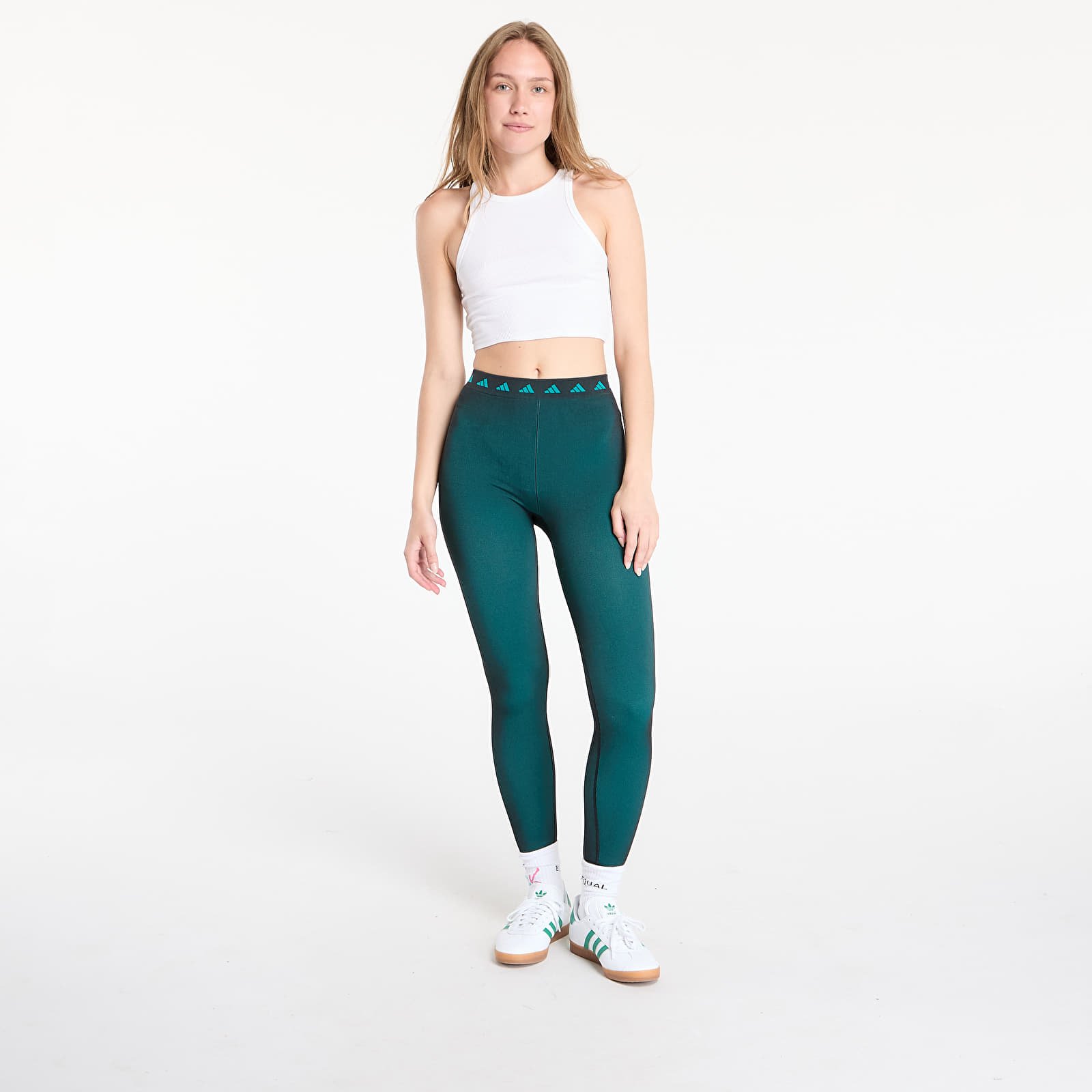 Leggings adidas EQT Legging Black/ Equipment Green