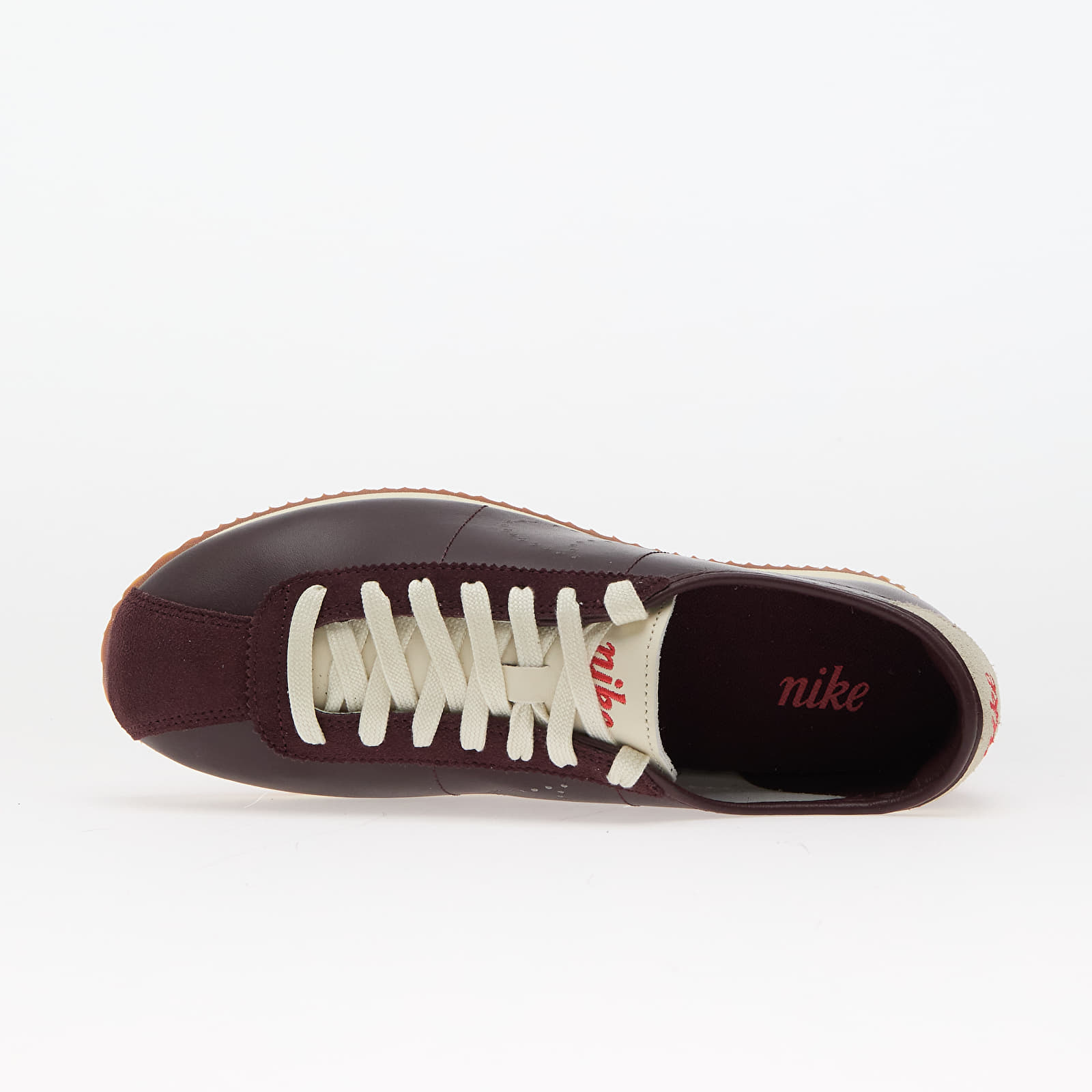 Scarpe donna Nike W Cortez Lt Burgundy Crush/ Lt Crimson-Coconut Milk-Gum Med Brown