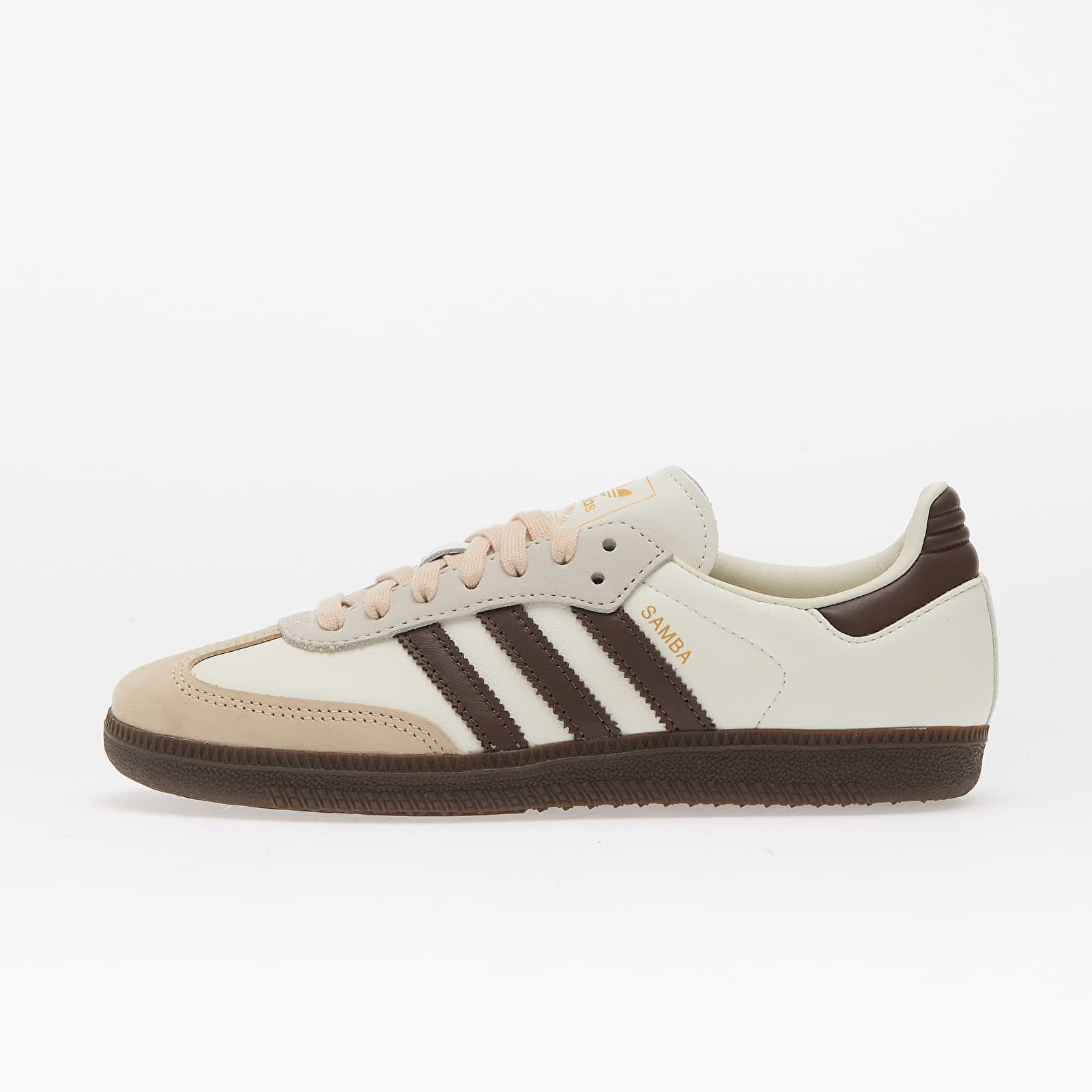 Levně Tenisky adidas Samba OG W Off White/ Earth Strata/ Gum