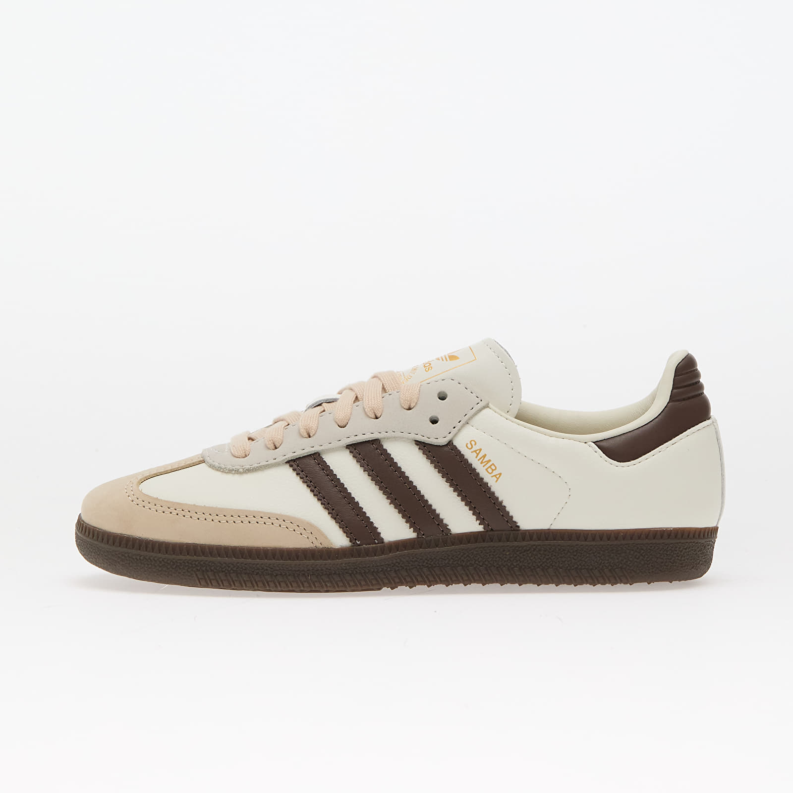 Damen Sneaker und Schuhe adidas Samba OG W Off White/ Earth Strata/ Gum