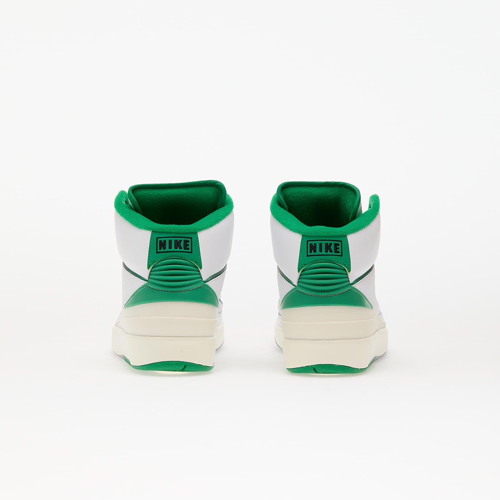 Scarpe uomo Air Jordan 2 Retro White/ Lucky Green-Sail-Lt Steel Grey