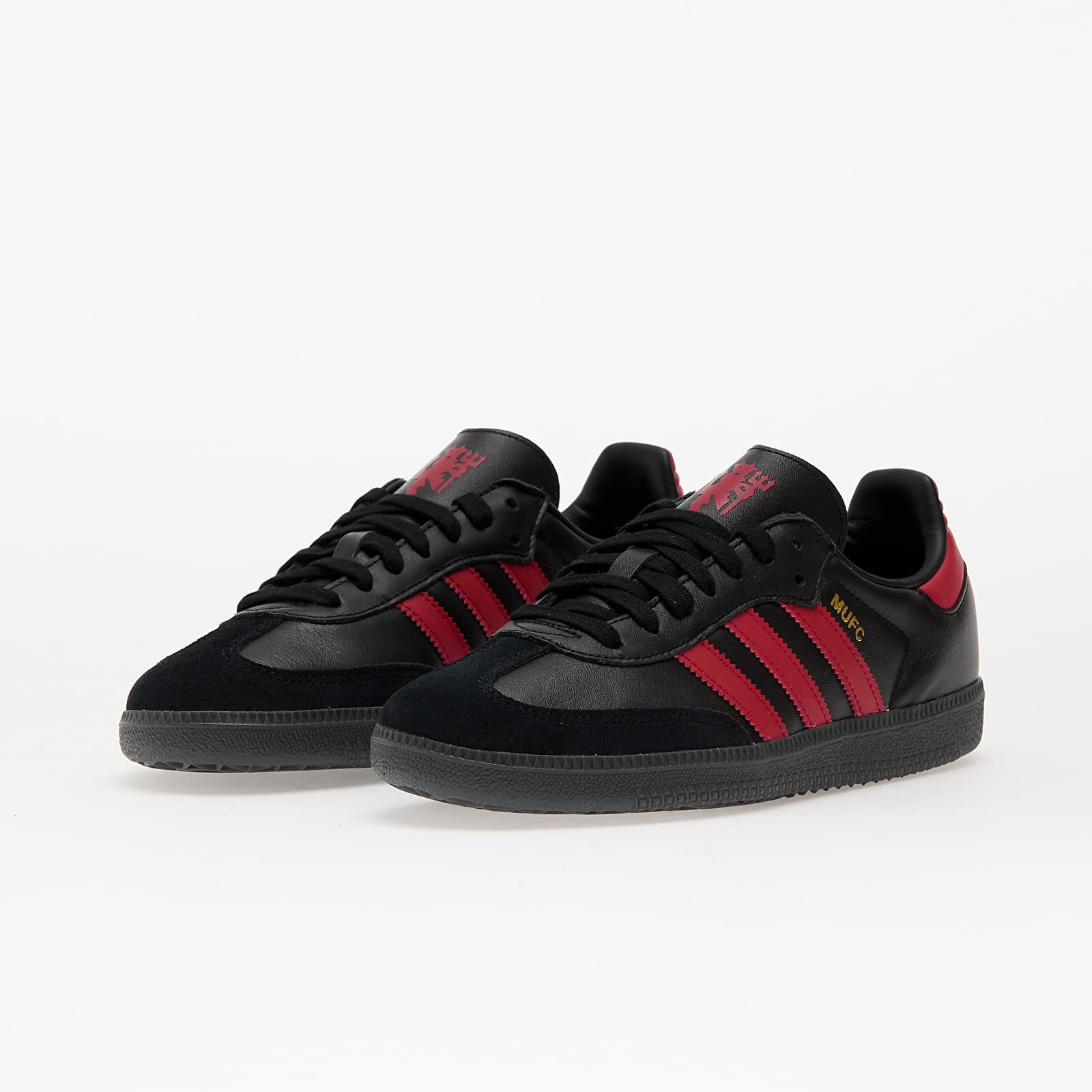 Scarpe uomo adidas Samba Manchester United Core Black/ Mufc Red/ Core Black