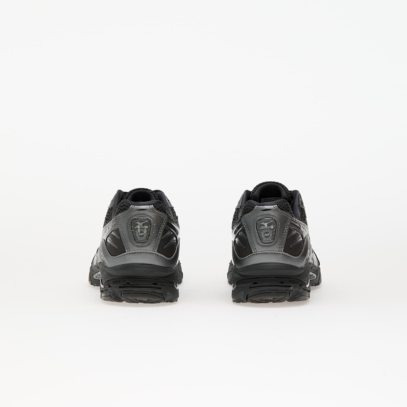 Men's shoes Mizuno Wave Rider 10 (U) Black Sand/ Black Sand/ Metallic Grey