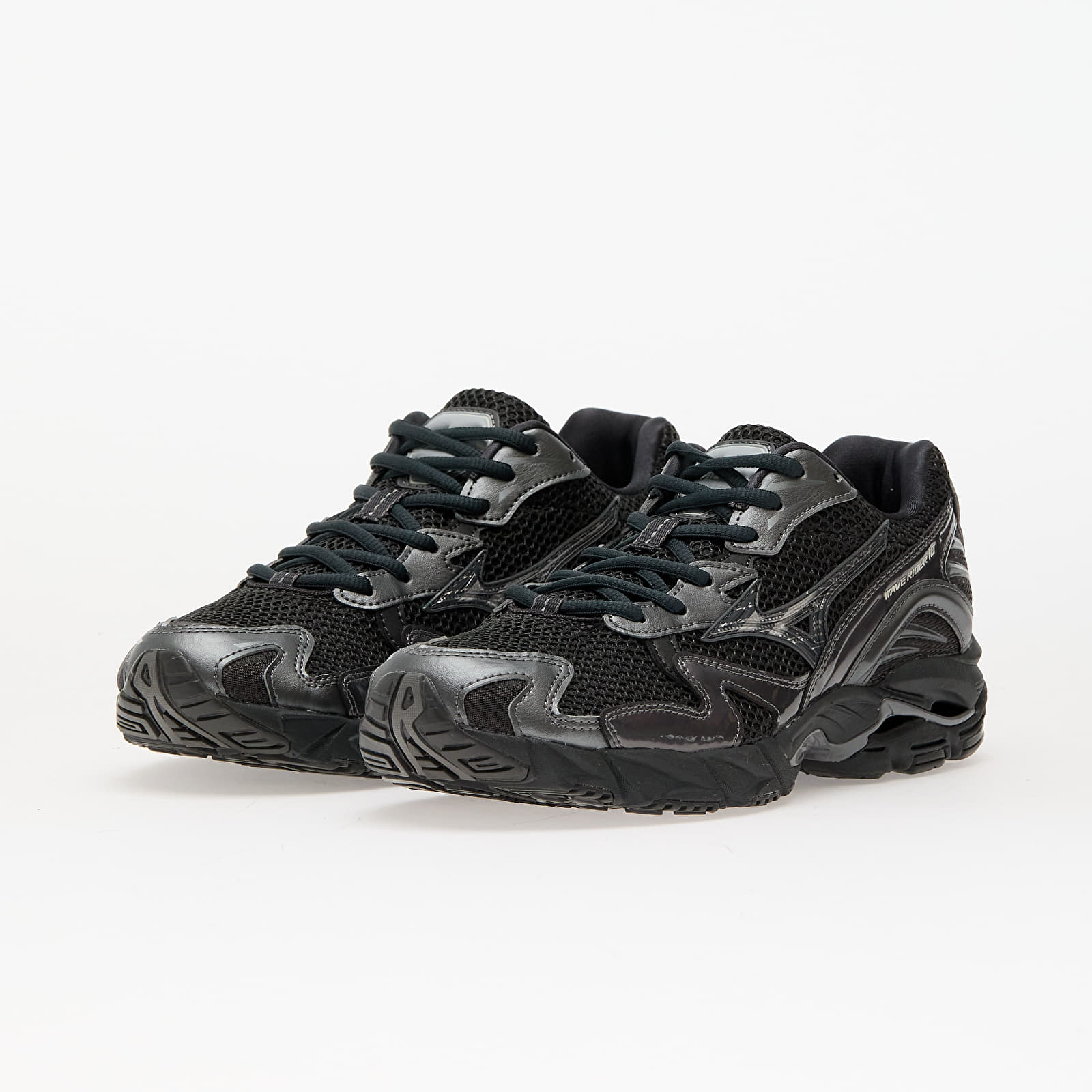 Men's shoes Mizuno Wave Rider 10 (U) Black Sand/ Black Sand/ Metallic Grey