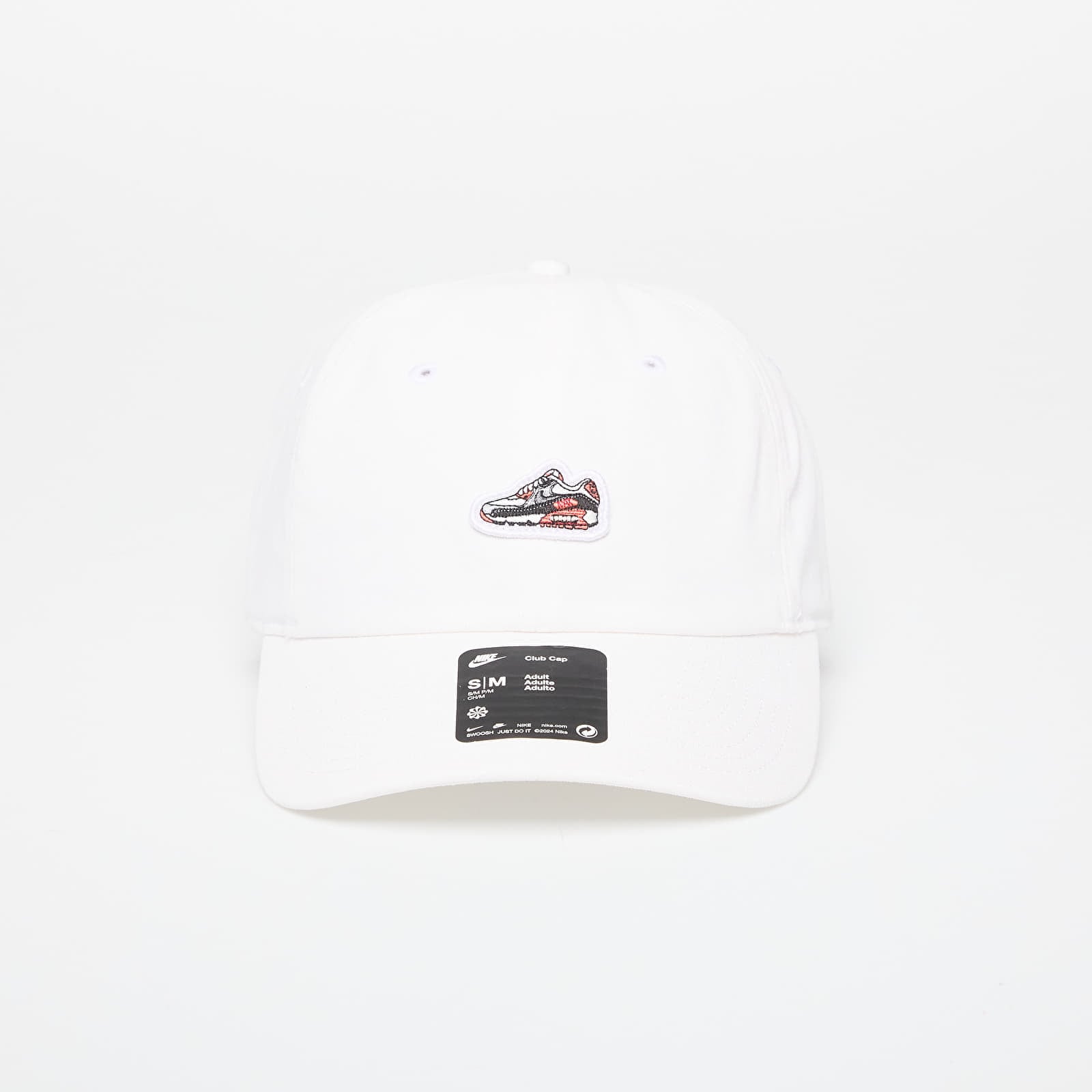 Capac Nike Club Unstructured Air Max 90 Patch Cap White L/XL