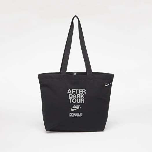 Bag Nike Heritage 2.0 After Dark Tour Tote Bag (22L) Black/ Reflective Slvr/ Metallic Silver