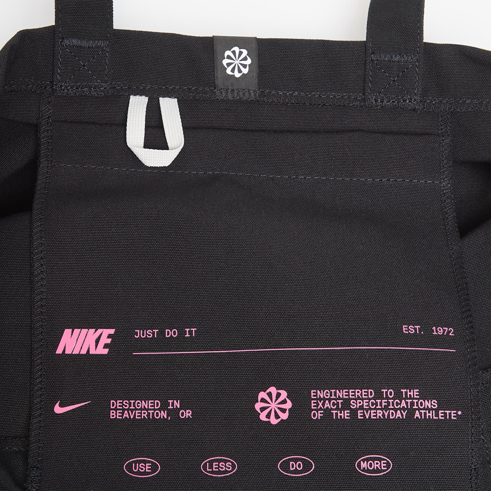 Bandoleras Nike Heritage 2.0 After Dark Tour Tote Bag (22L) Black/ Reflective Slvr/ Metallic Silver