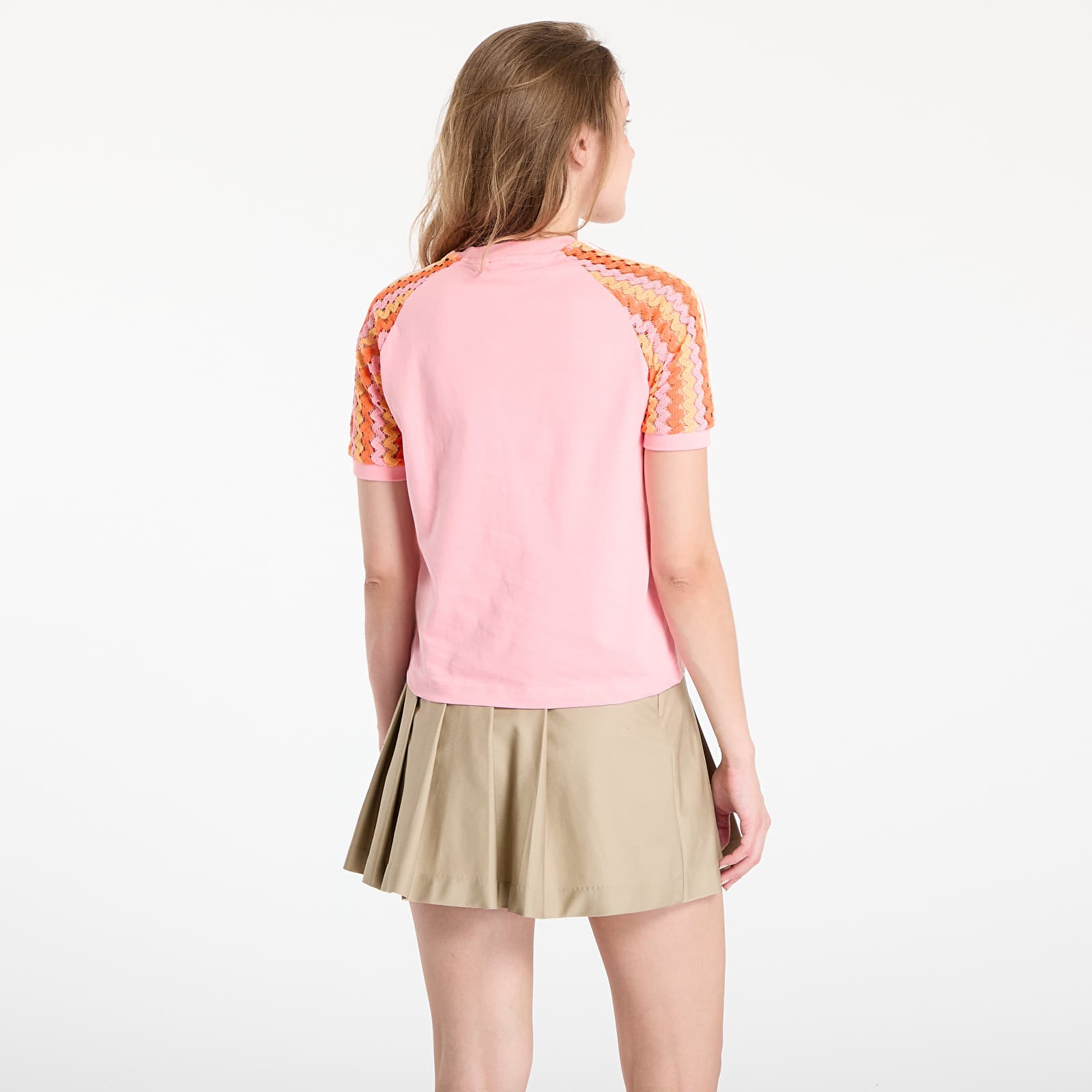 T-skjorter adidas Originals Summer Glow Cali Tee Semi Pink Spark