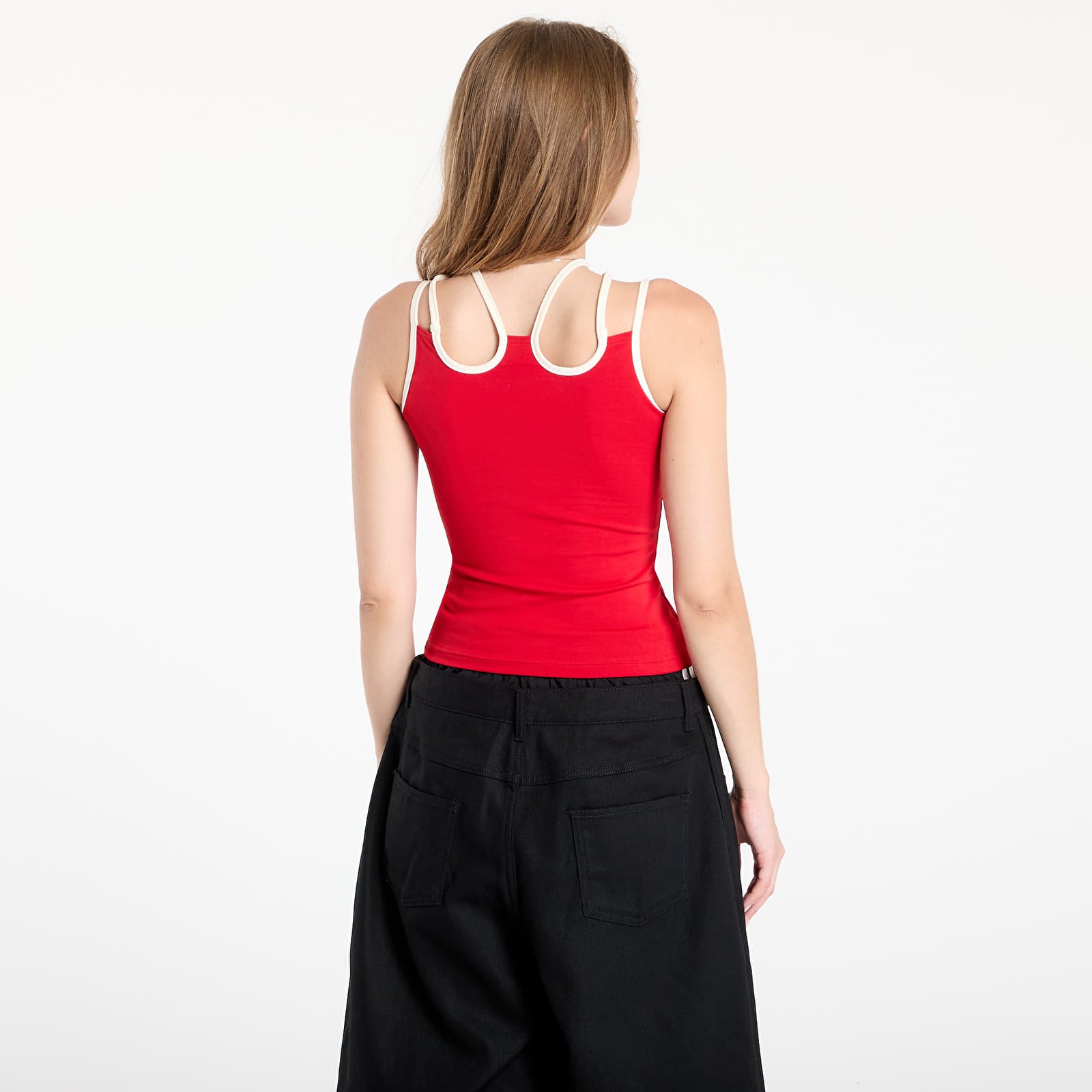 Vests adidas x Avavav Strap Tank Top Red/ Better Scarlet
