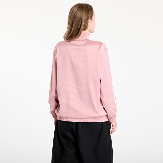 adidas Originals Satin Firebird Track Top Ruffle 3-Stripes Wonder