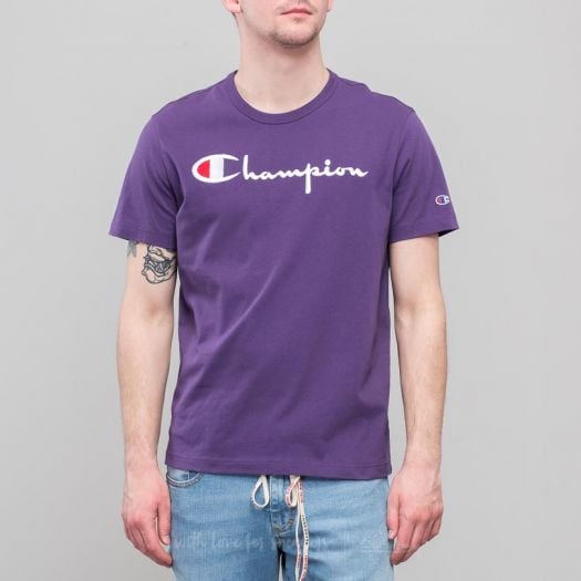 Champion tee purple clearance