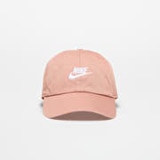Nike Club Unstructured Futura Wash Cap Rose Gold/ White
