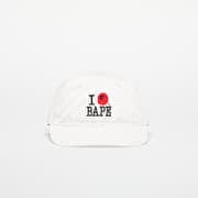 A BATHING APE Logo Cotton Twill Cap White