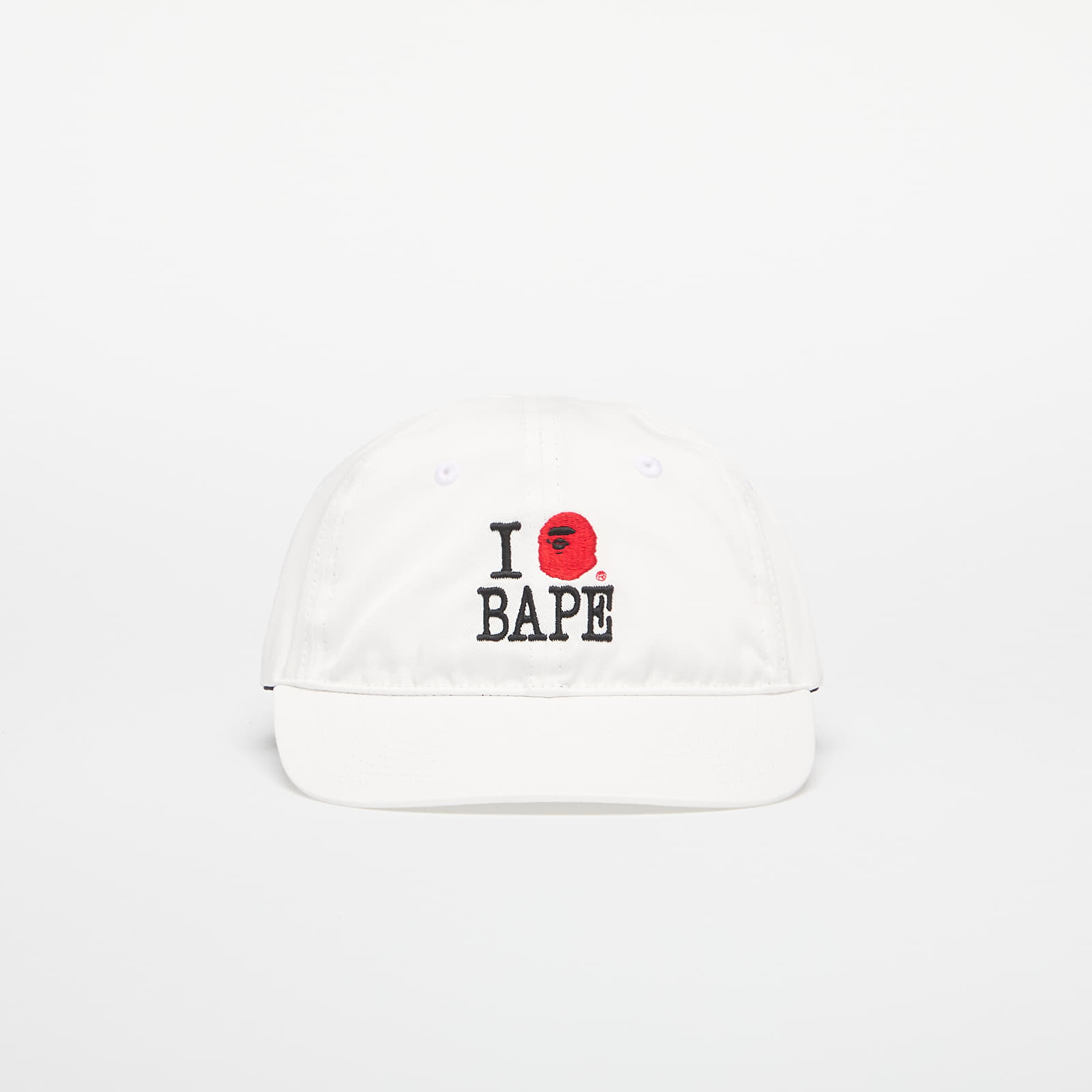 Καπέλα A BATHING APE Logo Cotton Twill Cap White