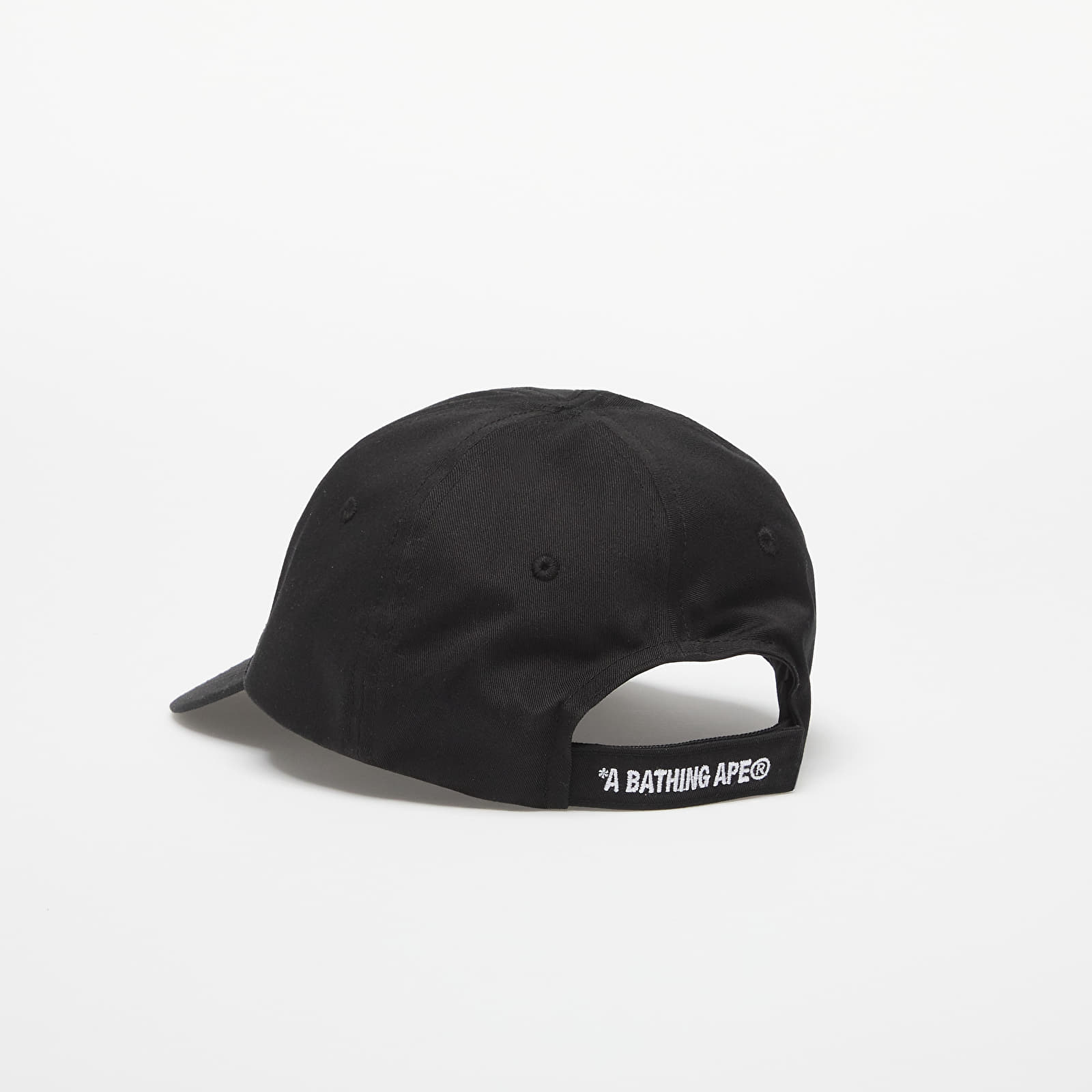 Caps A BATHING APE Logo Cotton Twill Cap Black