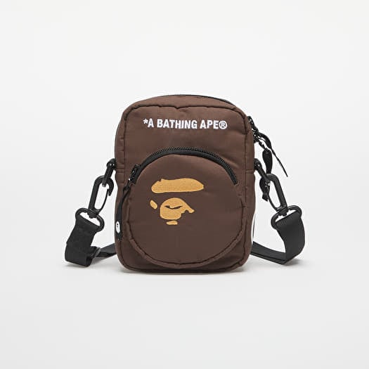 Bolsa A BATHING APE Ape Head Mini Bag Brown
