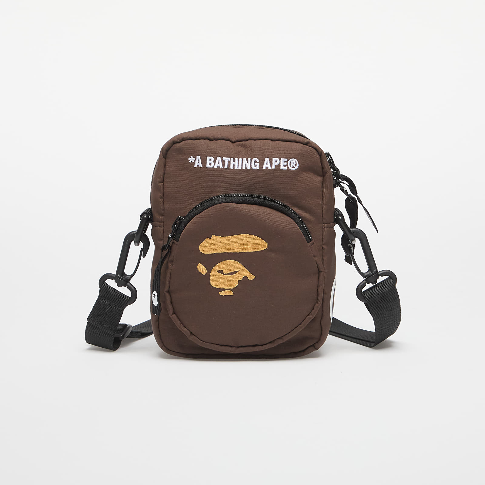 Τσάντες ώμου A BATHING APE Ape Head Mini Bag Brown