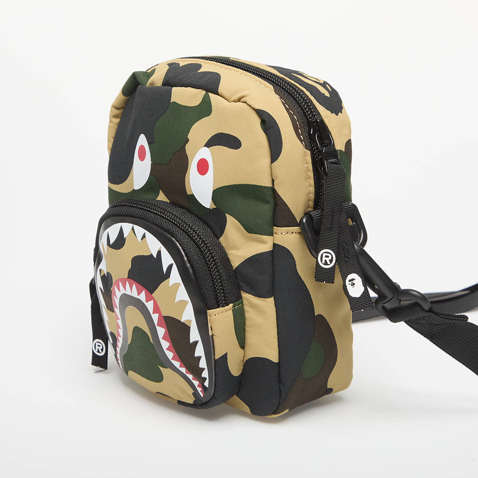 Τσάντες ώμου A BATHING APE Ape Head Mini Bag Brown