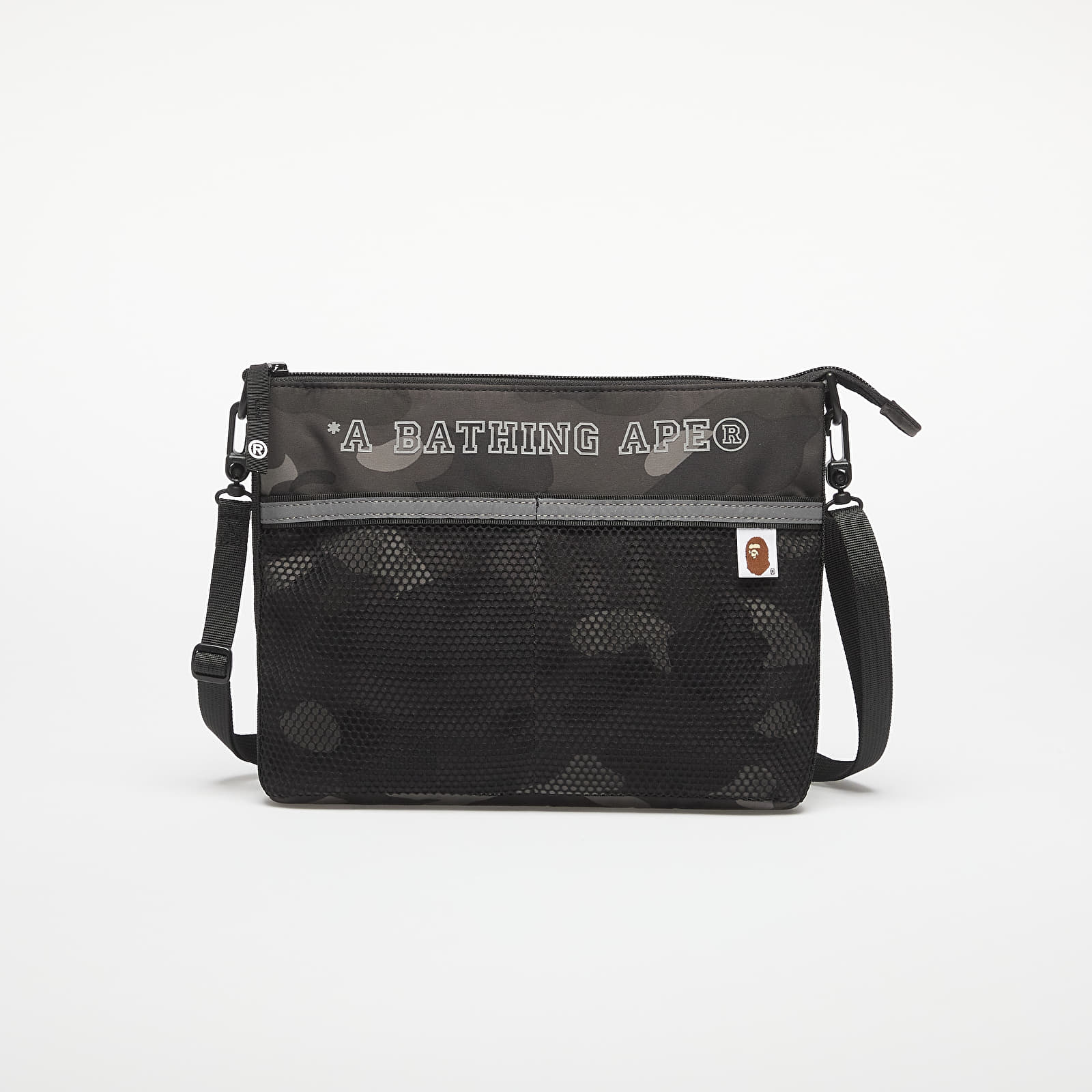 Τσάντες ώμου A BATHING APE Color Camo Sacoche Black