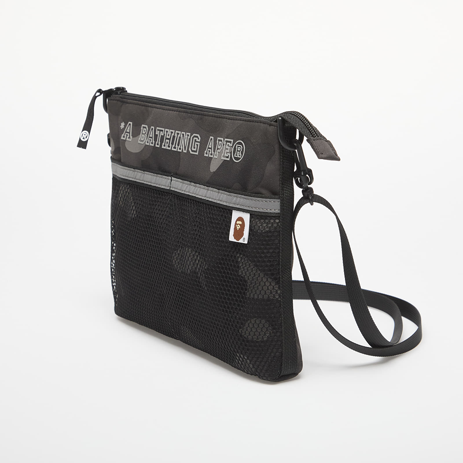 Τσάντες ώμου A BATHING APE Color Camo Sacoche Black