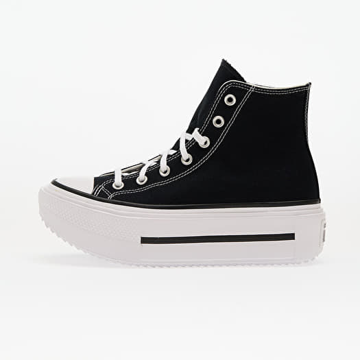 Converse Chuck Taylor All Star Lift Double Stack Black/ White/ Black