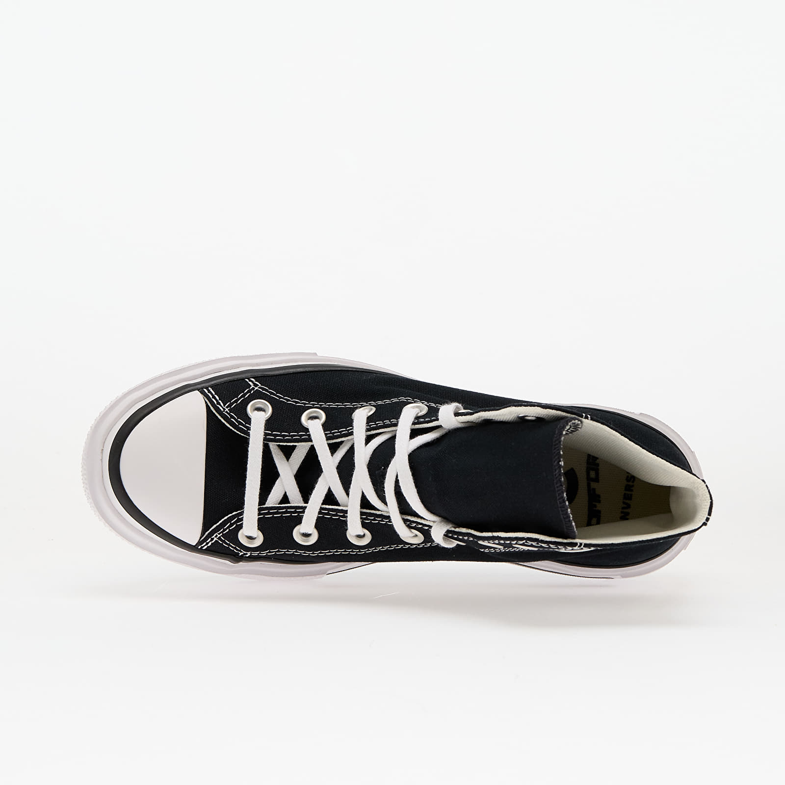Herren Sneaker und Schuhe Converse Chuck Taylor All Star Lift Double Stack Black/ White/ Black