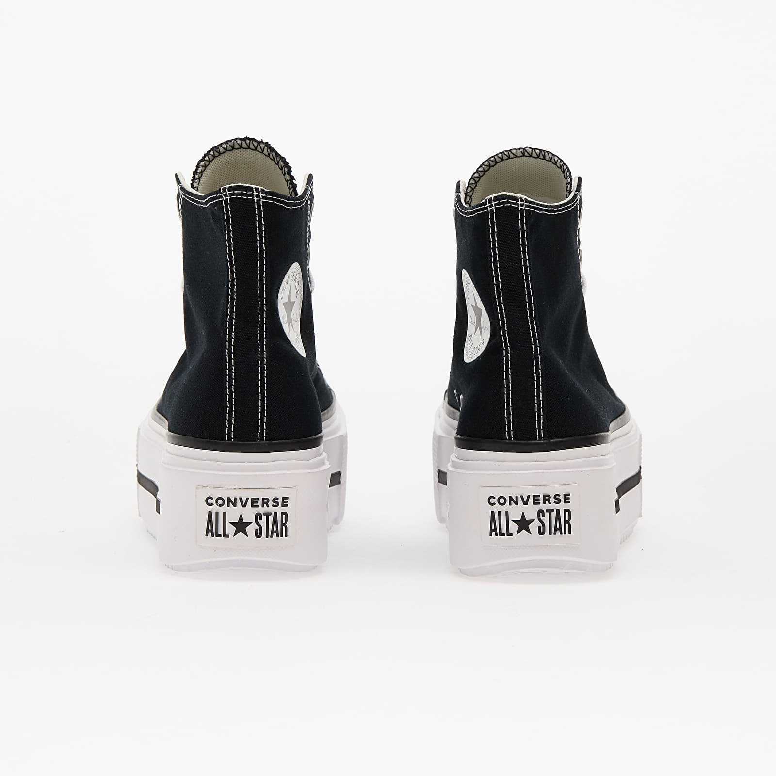 Herren Sneaker und Schuhe Converse Chuck Taylor All Star Lift Double Stack Black/ White/ Black