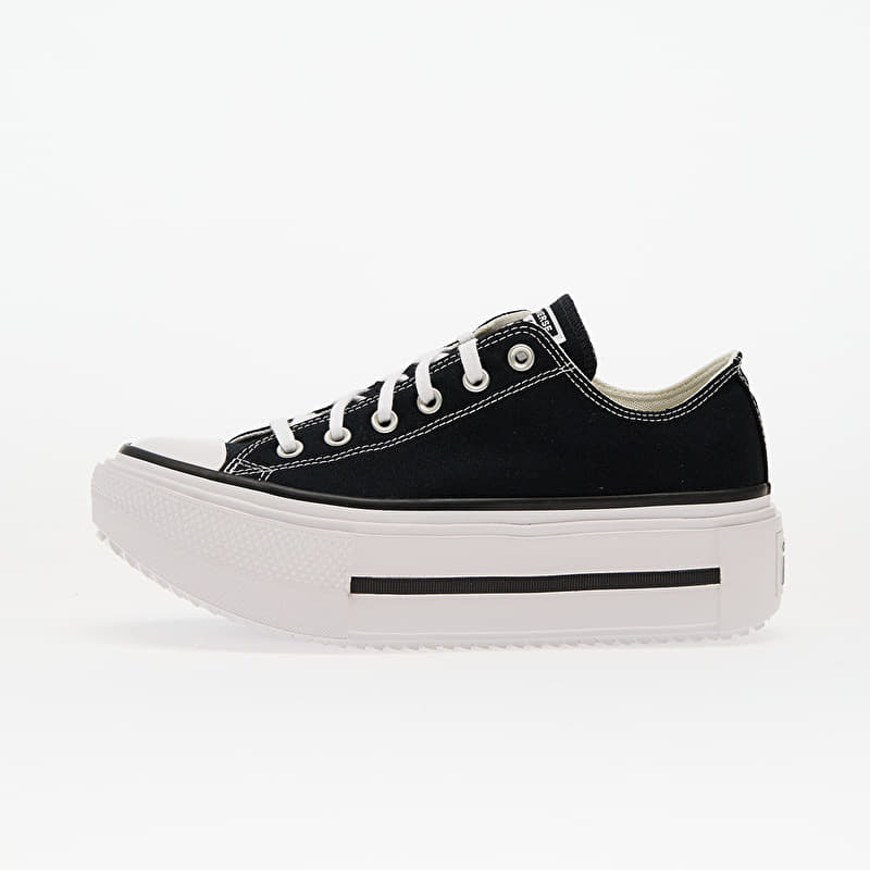Converse Chuck Taylor All Star Lift Double Stack Black/ White/ Black