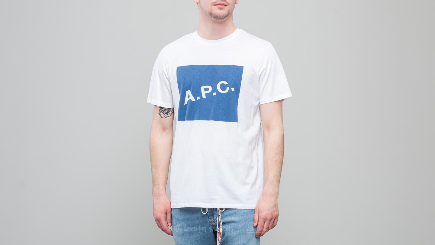 T-shirts A.P.C. Kraft T-Shirt Blue