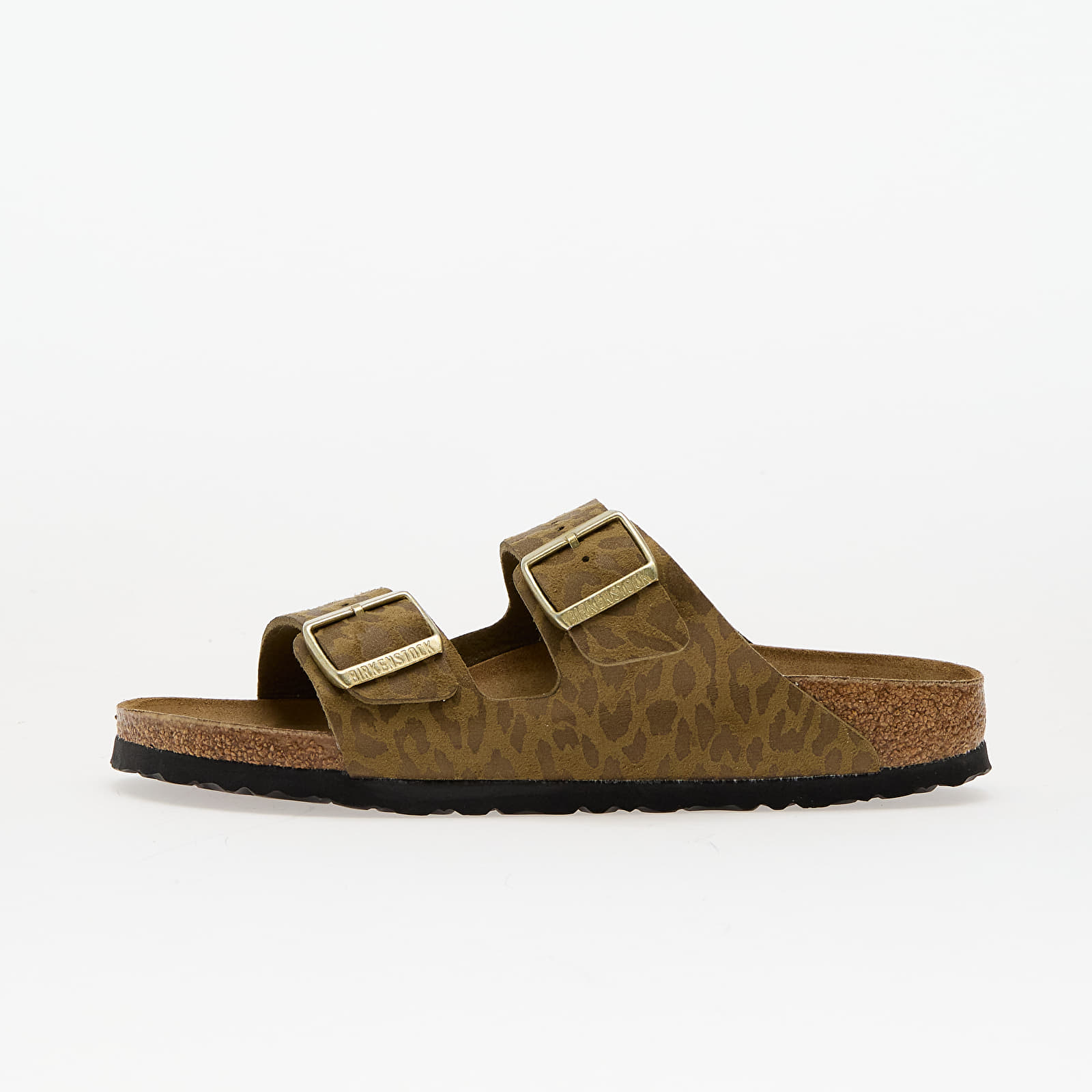 Damesko Birkenstock Arizona BS Synthetik Syn Leo Khaki