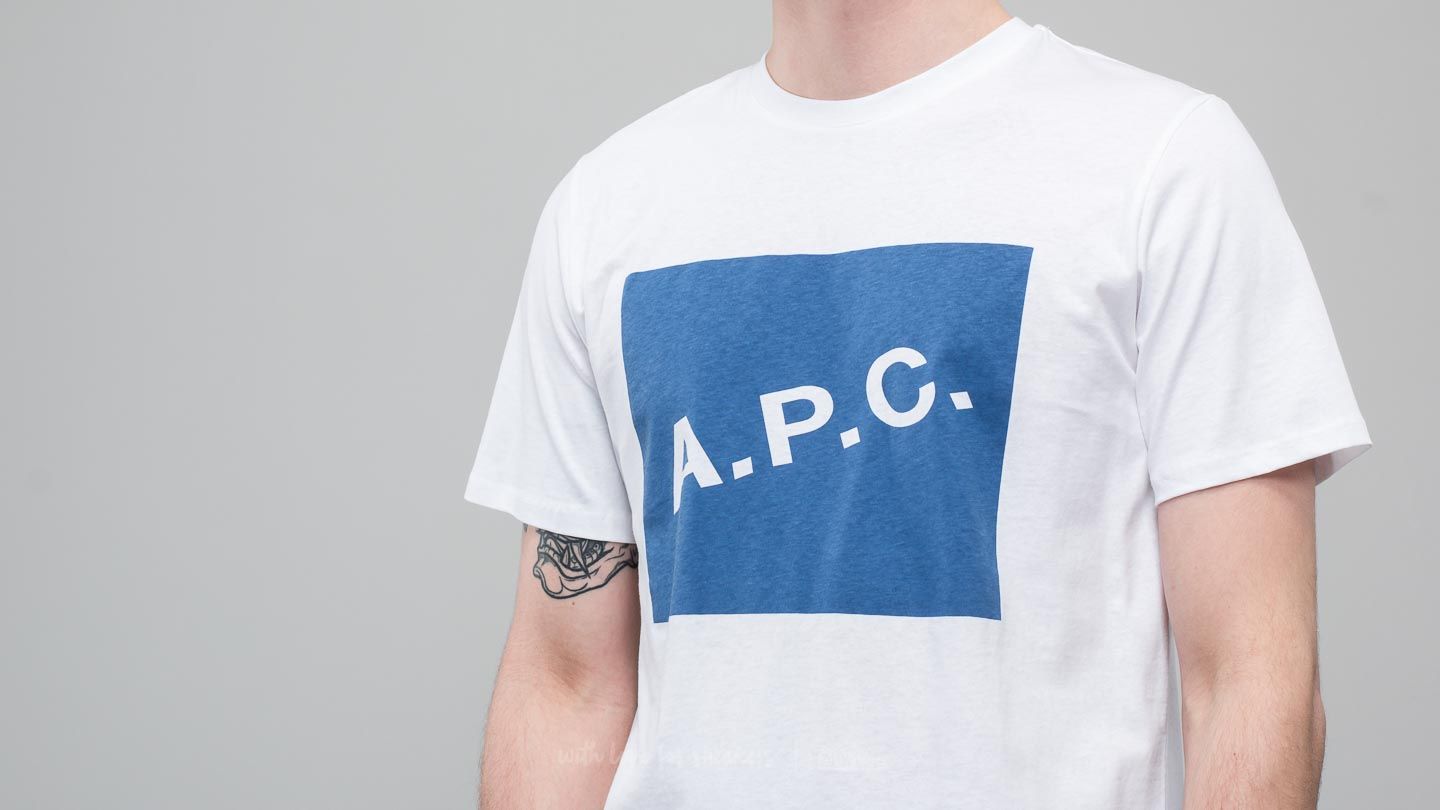 T-shirts A.P.C. Kraft T-Shirt Blue