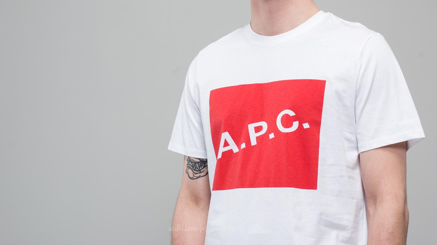 T-shirts A.P.C. Kraft T-Shirt Red