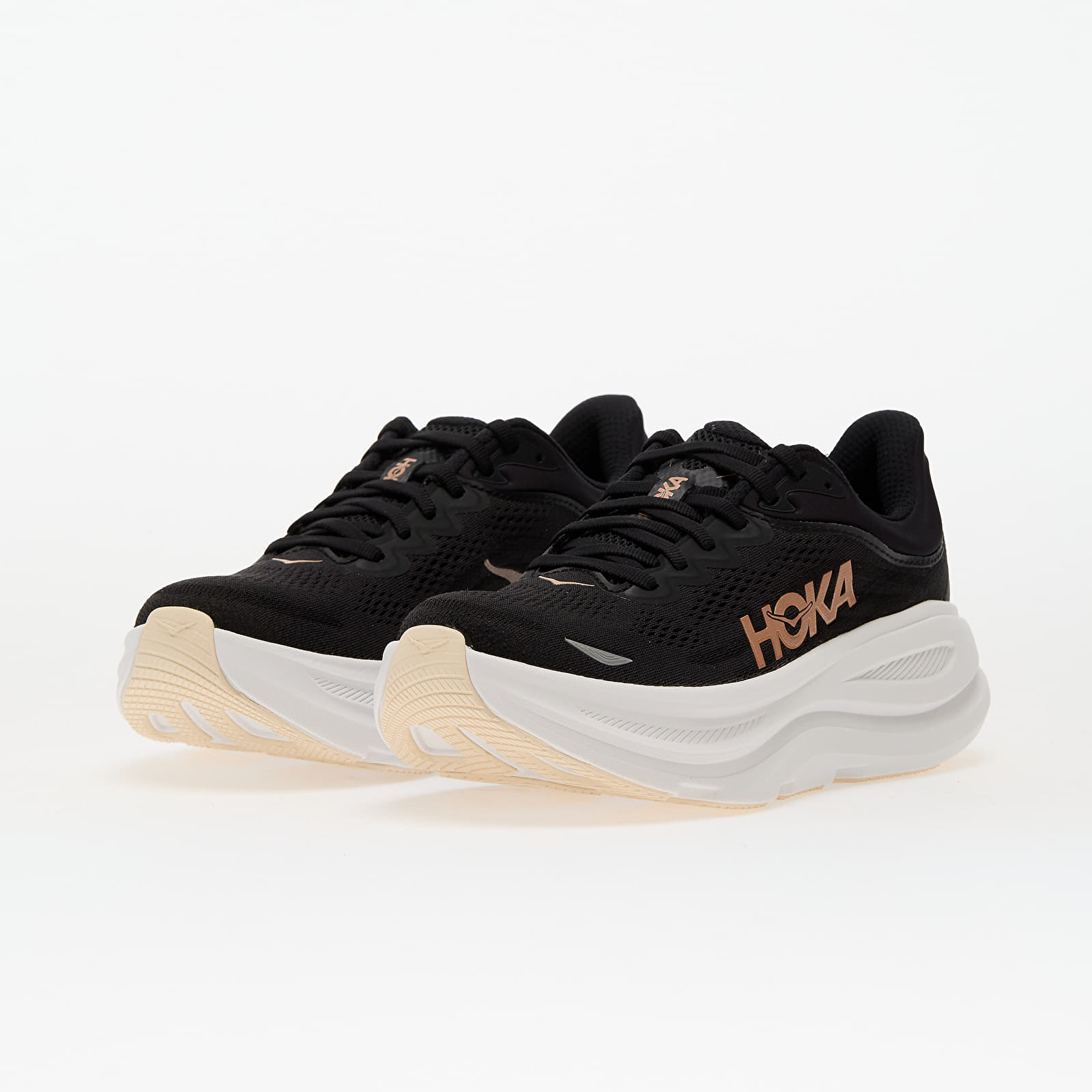 Women's sneakers HOKA® W Bondi 9 Black/ Rose Gold