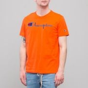 T shirts Champion Crewneck T Shirt Orange Footshop