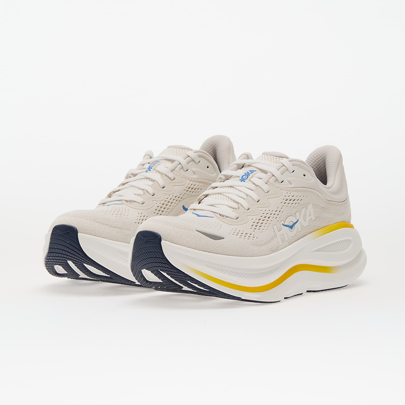 Joggesko for menn HOKA® M Bondi 9 White/ Grout