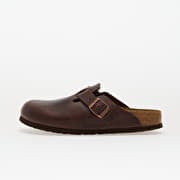 Birkenstock Boston Natural Leather Oiled Habana