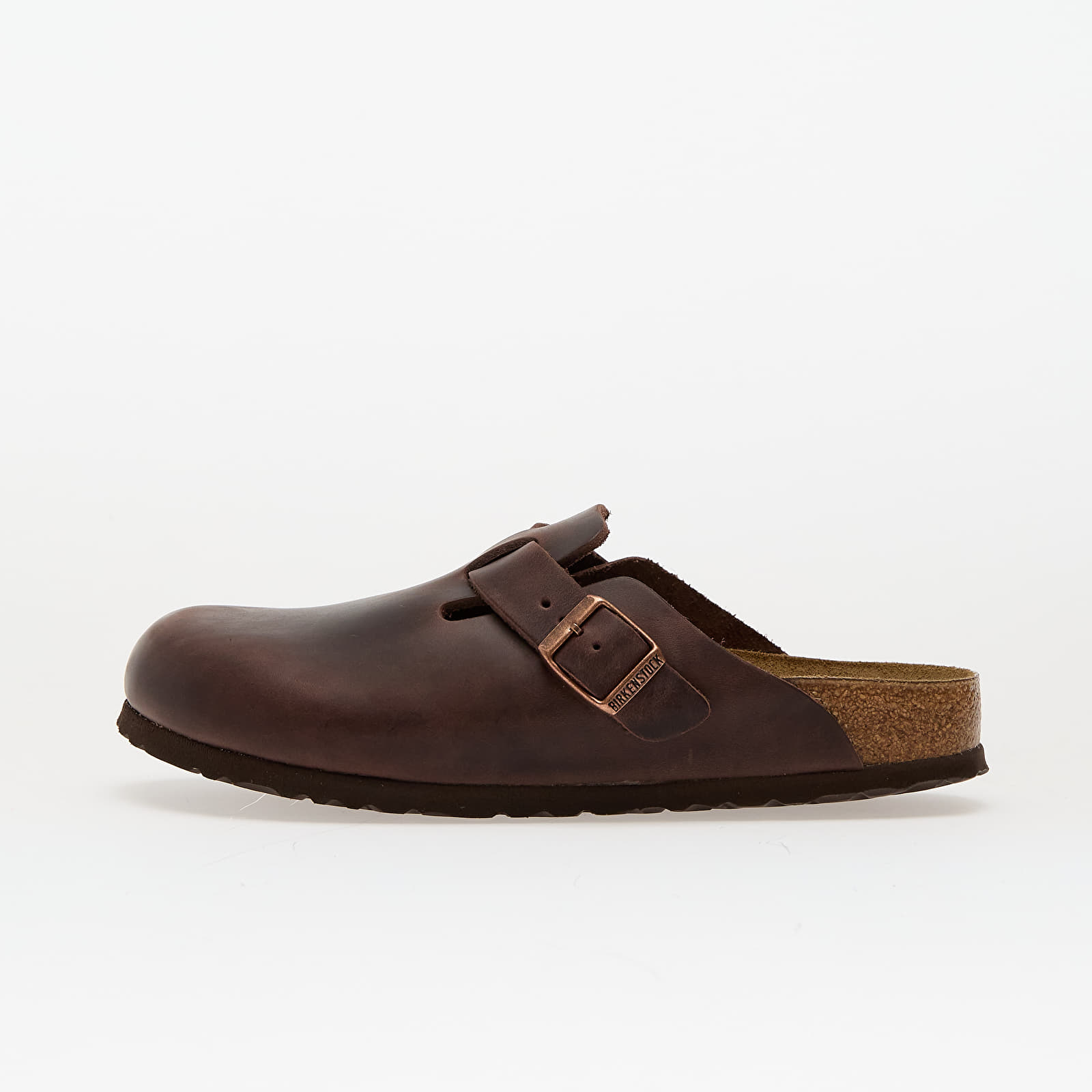Damesko Birkenstock Boston Natural Leather Oiled Habana