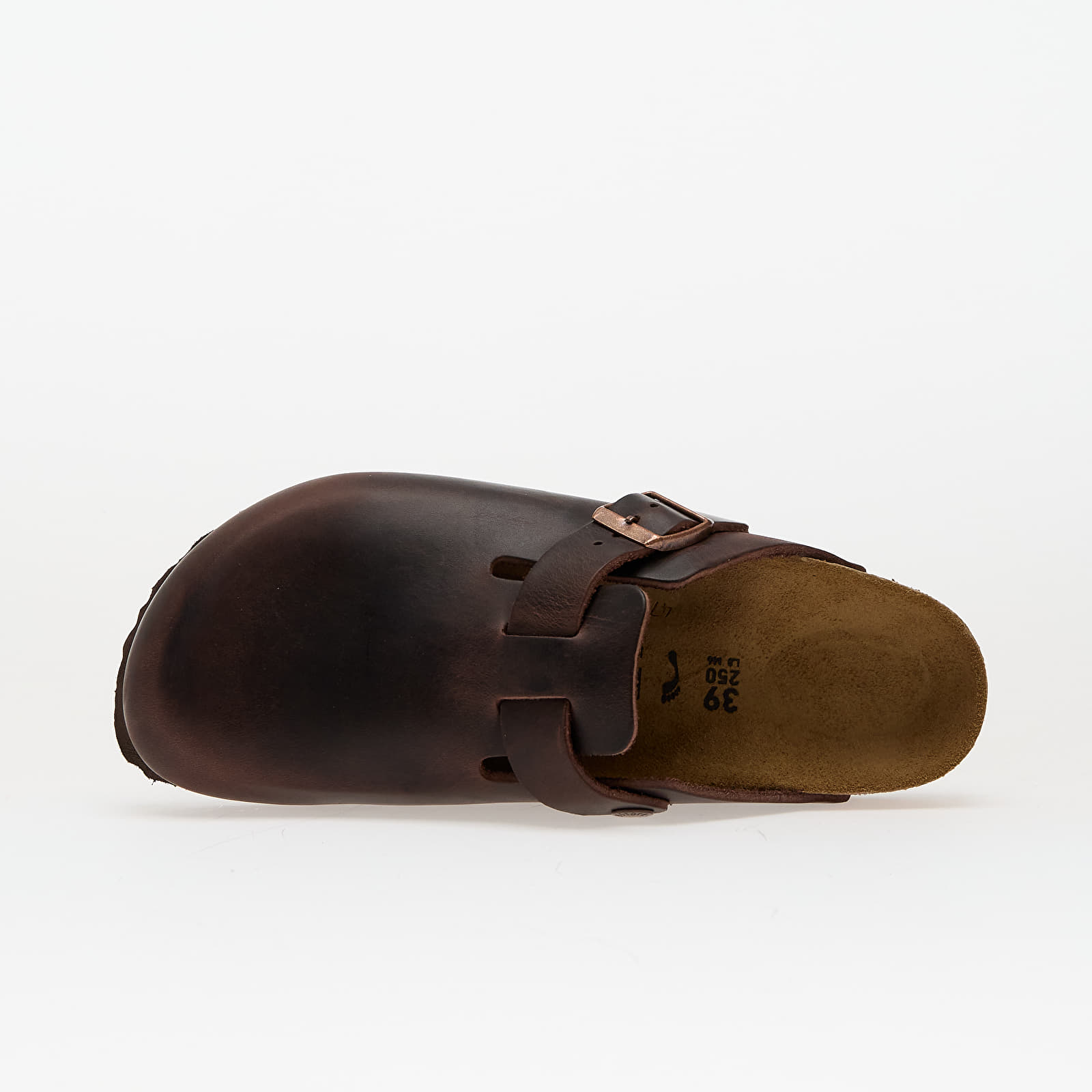 Damesko Birkenstock Boston Natural Leather Oiled Habana