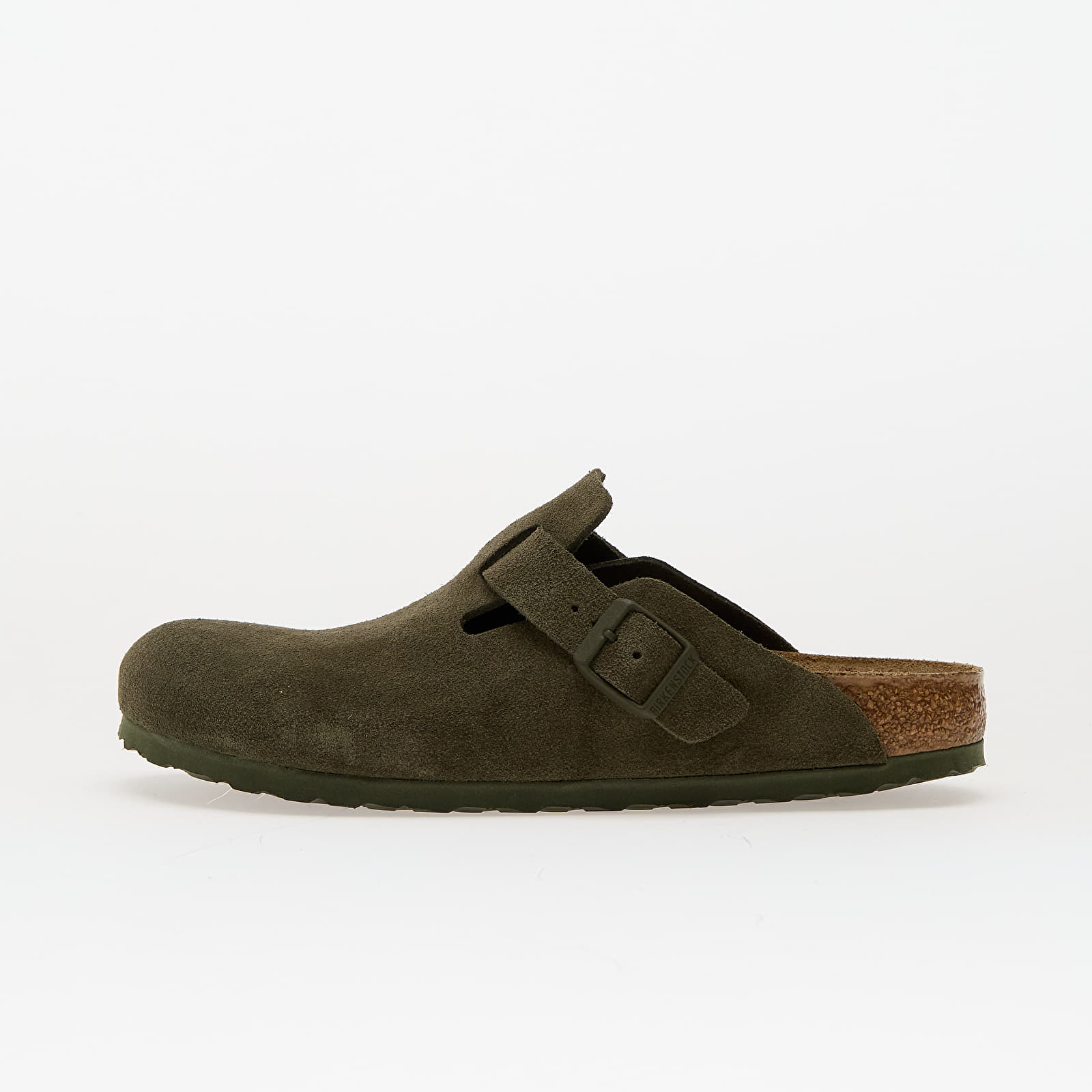 Damesko Birkenstock Boston Suede Leather Thyme