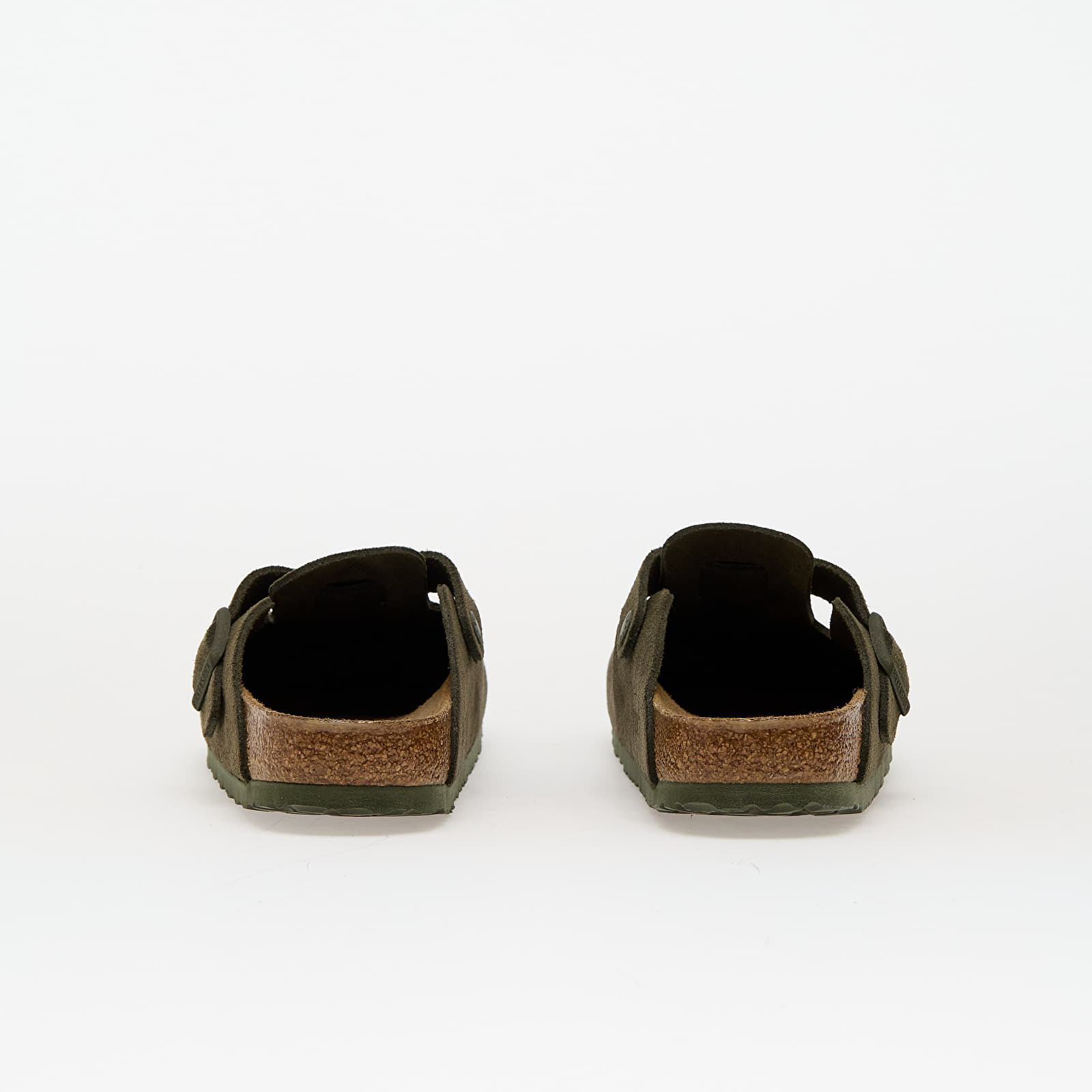 Damesko Birkenstock Boston Suede Leather Thyme